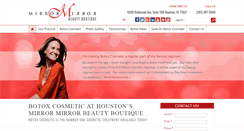 Desktop Screenshot of botoxcosmetichouston.com